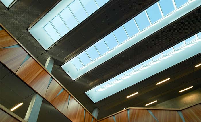 Hessenwaldschule featuring VELUX Modular Skylights 