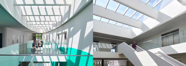 Modular skylight solution in DZNE