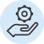 Service and maintenance icon