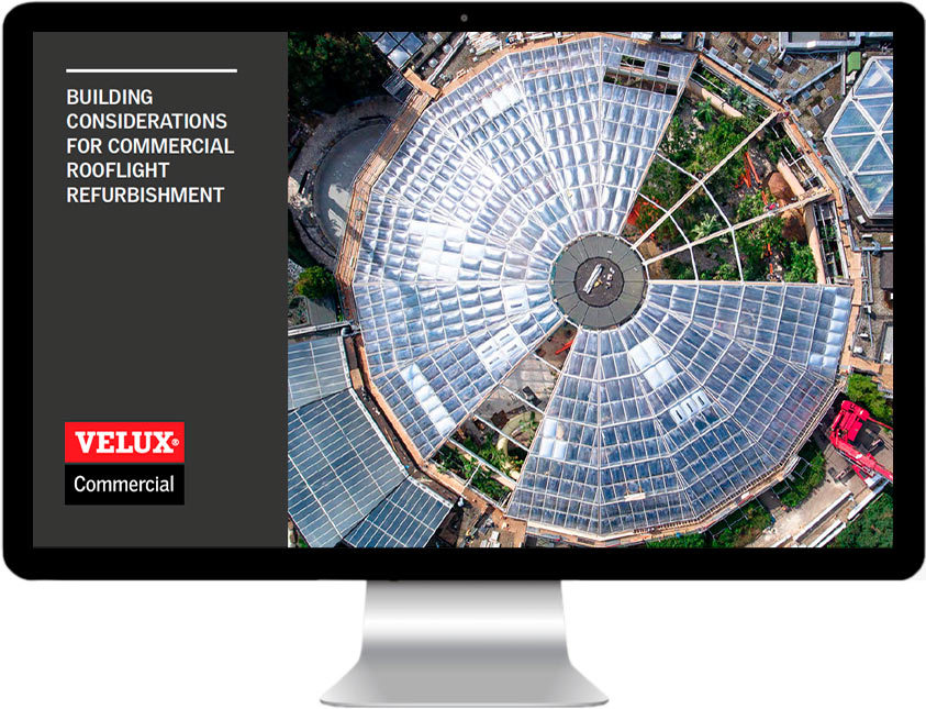 VELUX Commercial eBook guide to rooflight refurbishment 