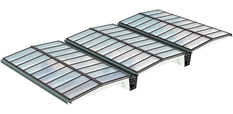 Illustration of Atrium Ridgelight solution
