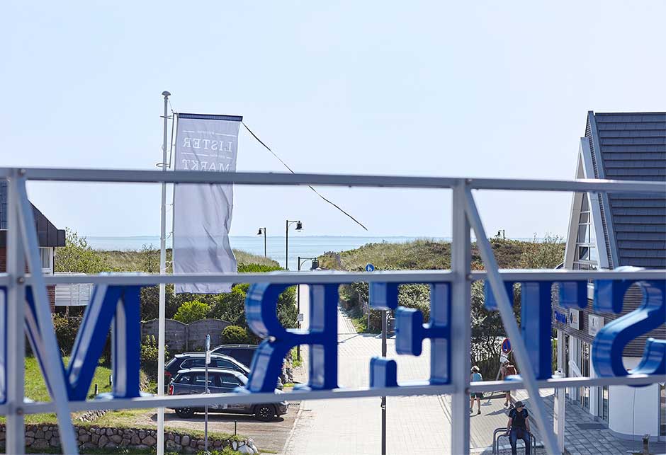 Lister Markt shopping mall, List in Sylt, Germany