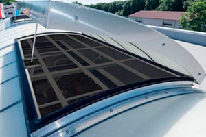 Insect protection system for Grillodur rooflights