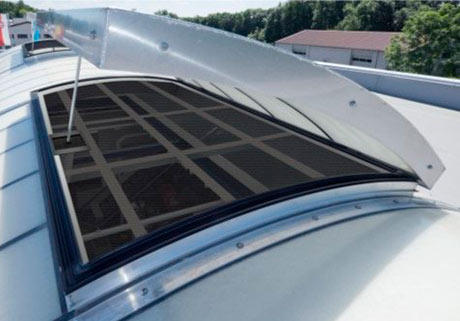 Insect protection system for Grillodur rooflights