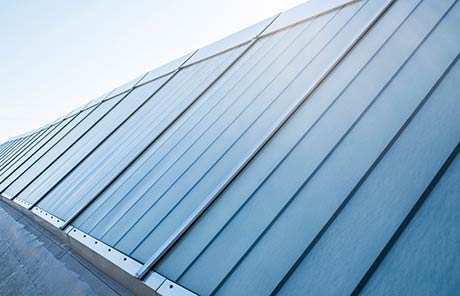 Grillodur® plane pitched rooflight with flaps