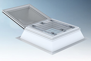 Interior view a safety system for a Dome Rooflight
