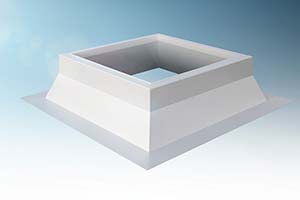 Illustration of an upstand for a Dome Rooflight