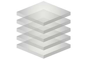 Illustration of 5-skin dome glazing construction