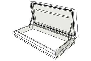 Illustration of a Special Dome Rooflight