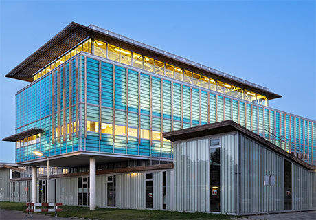 Grillodur façade school educational building