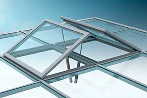 Illustration of Ventria 3 ventilation flap for Stick system 