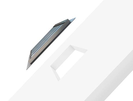 Sub-construction concept for VELUX Glazing Panels, the sub-construction must be parallel to the panel itself.