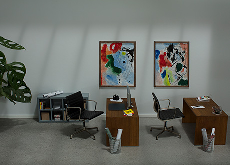 Visual illustration of daylight control with light sun protection coating solution