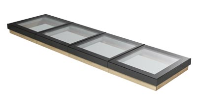 Illustration of VELUX Modular Rooflight Linearlight