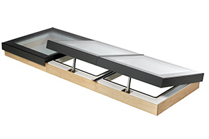 Illustration of VELUX Modular Rooflight Linearlight fixed/venting