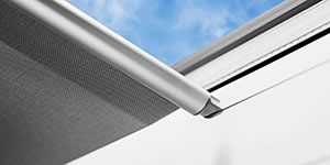 Roller blinds for Rooflights to control daylight and heat