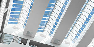 Rooflights solution with daylight and heat control
