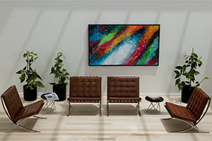 Rooflights solution with glazing with sun protection. Fritted glazing. 