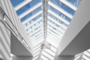 Rooflight solution with Ridgelight 25-40˚, Siemens Head Office, Ballerup, Denmark