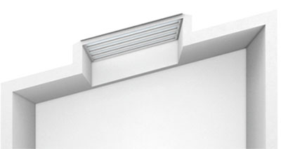 Longlight solution installed in sloped roof with sub-construction. 