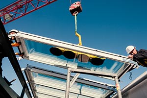 Placing VELUX Modular Skylights modules