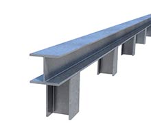 Steel profile on steel