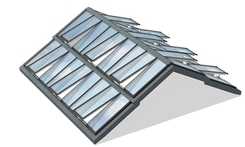 Illustration of Step Ridgelight solution