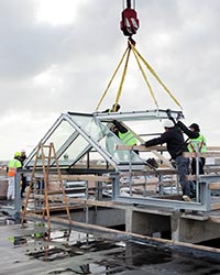 Skylights solution installation